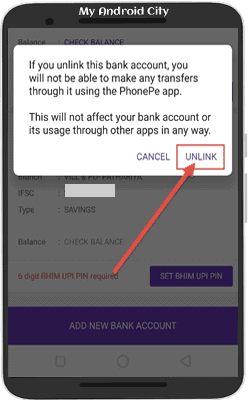 phonepe-se-bank-account-unlink-remove