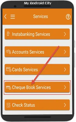 send-icici-bank-cheque-book-request-on-mobile