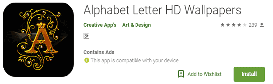 Alphabet Letter HD Wallpapers